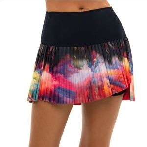 Lucky in love longer length tennis skirt